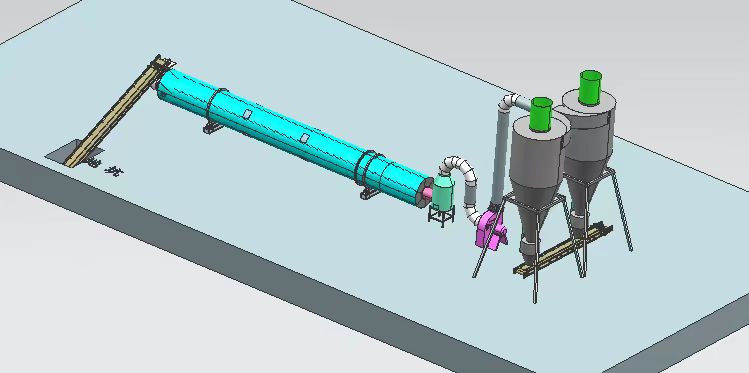 バイオマスの木材ペレット製造機械